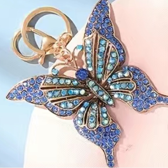 Butterfly key chain charm - Picture 1 of 4